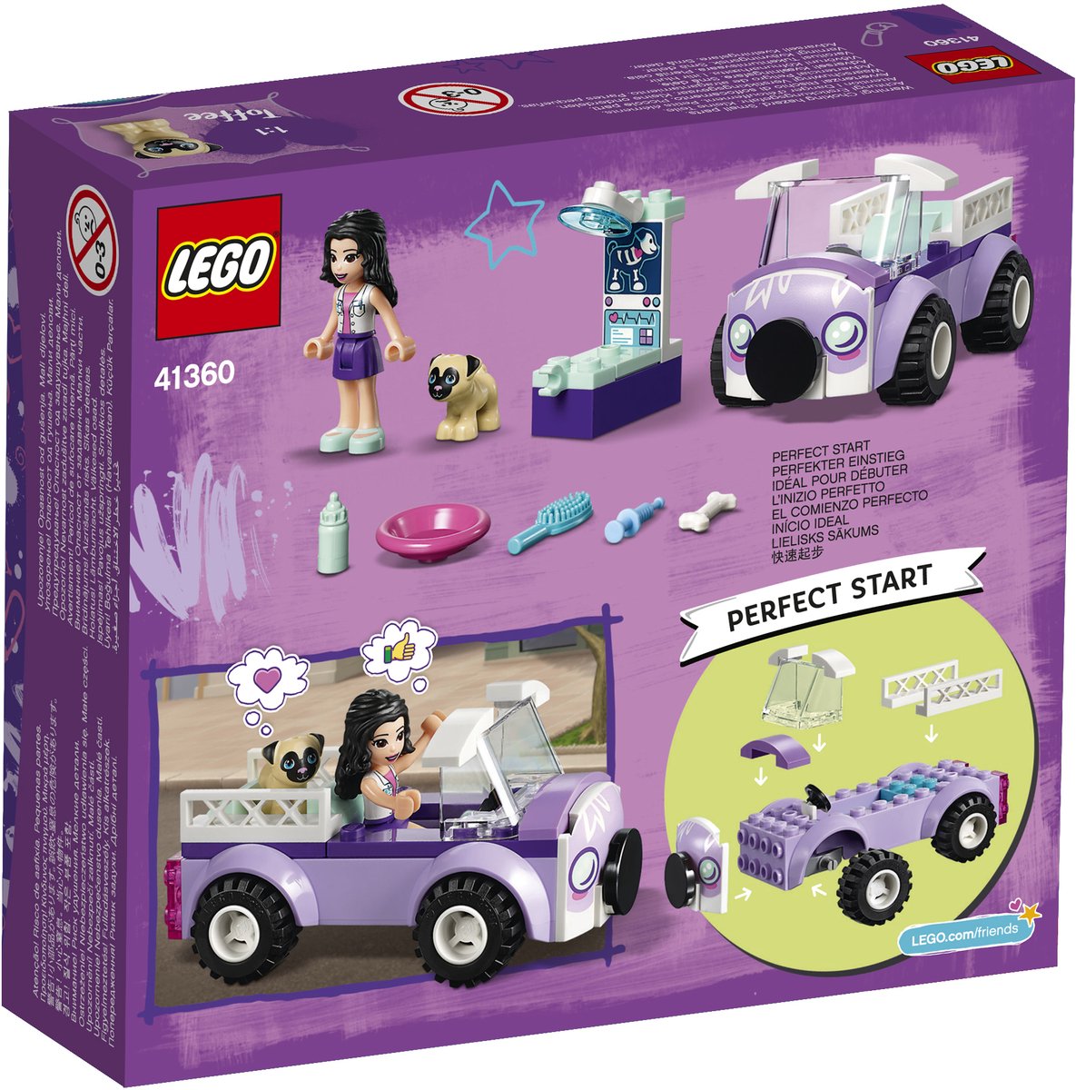LEGO Friends Emma's Mobile Vet Clinic 41360 — afbeelding 10