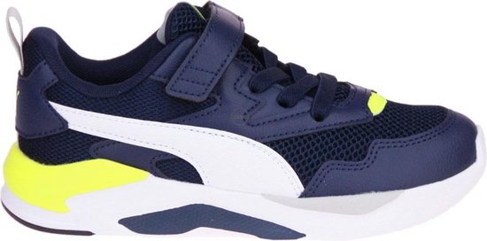Puma klittenband sneaker, Sneakers, Jongen, blauw/wit om te zoenen
