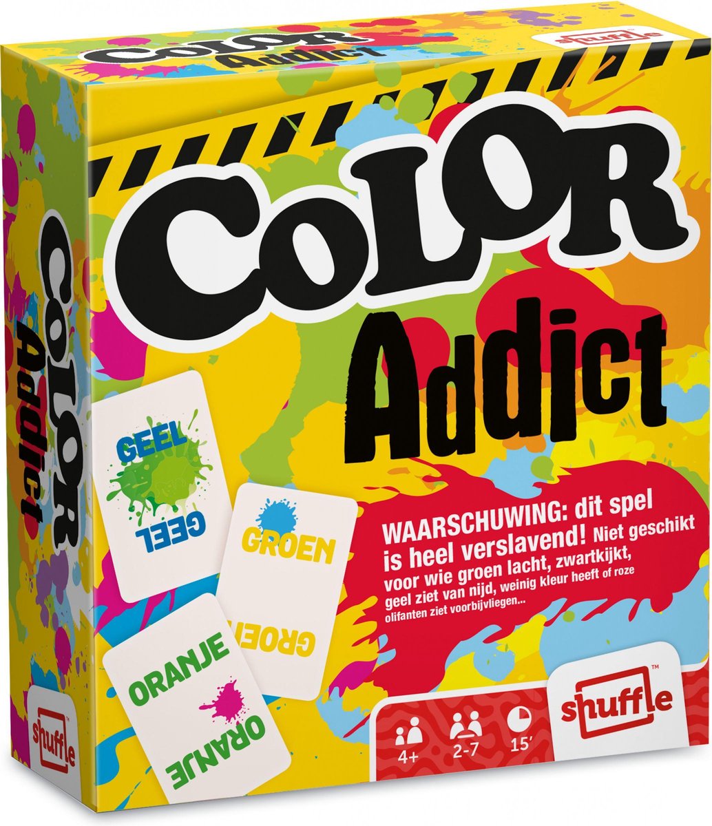 Shuffle – Color Addict – Kaartspel – Familiespel