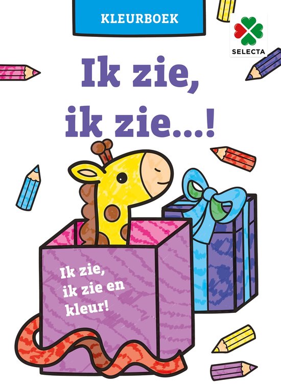 Ik zie ik zie...! - Kleurboek