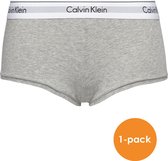 Calvin Klein dames Modern Cotton hipster slip - boyshort - grijs -  Maat: XL