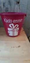 Emmer - Tekst - 5 Liter - Roze - Kado emmer - Kado - Gift -
