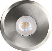 EGB LED inbouwspot - Ø82mm - nikkel