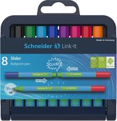 Schneider Link-it - balpen - 8st. - verstelbare etui - S-154598