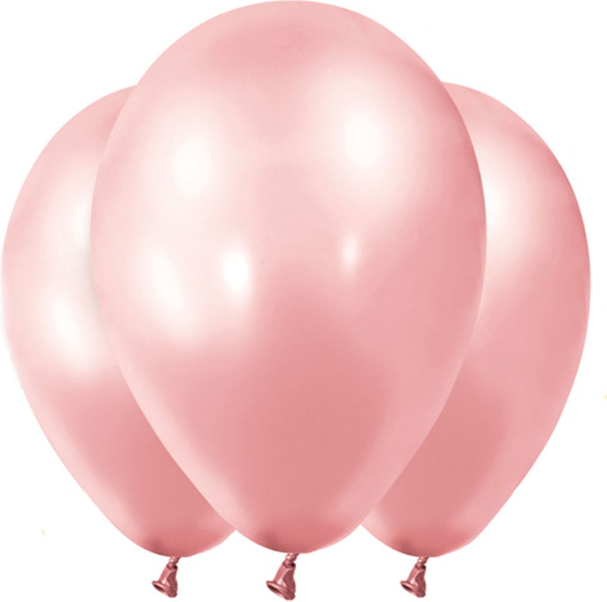 GLOBOLANDIA - 12 metallic rosé gouden ballonnen 28 cm voor decoratie