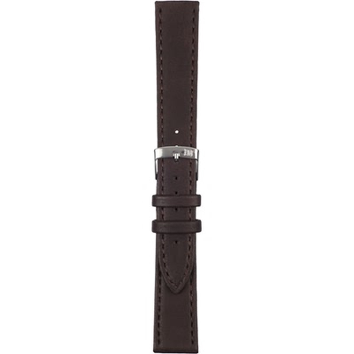 Morellato Horlogebandje - Morellato horlogeband X3686 Abete - leer - Bruin - bandbreedte 18.00 mm