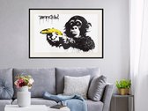 Poster - Banksy: Banana Gun I-30x20