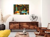 Doe-het-zelf op canvas schilderen - Automat-60x40