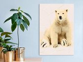 Doe-het-zelf op canvas schilderen - Lovely Bear-40x60