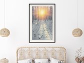 Poster - Frosty Sunset-40x60