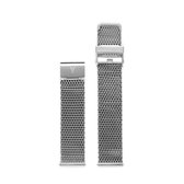 Renard Strap 20mm Zilverkleurig -