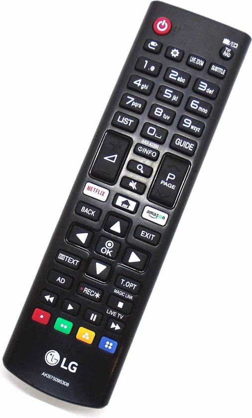 Spit Patch Wieg LG Akb75095308 - Universele smart tv afstandsbediening - netflix - amazon  prime -... | bol.com