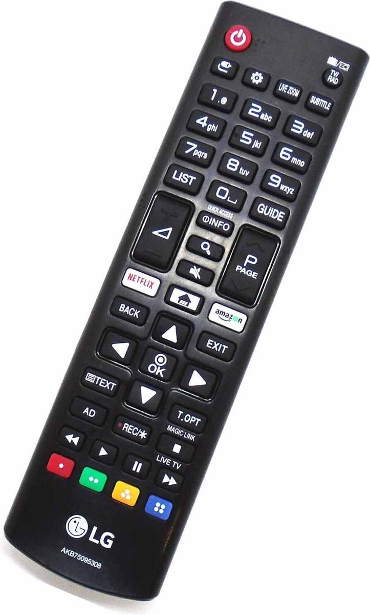 LG Akb75095308 - Télécommande universelle smart tv - netflix - amazon prime  -... | bol.com