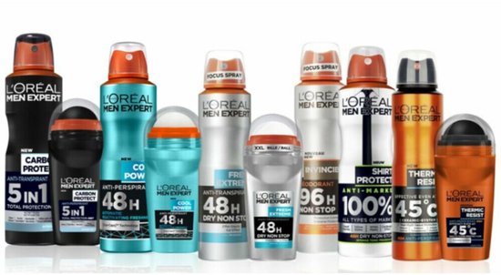 L’Oréal Paris Men Expert Carbon Protect Deodorant Roller - 6 x 50 ml