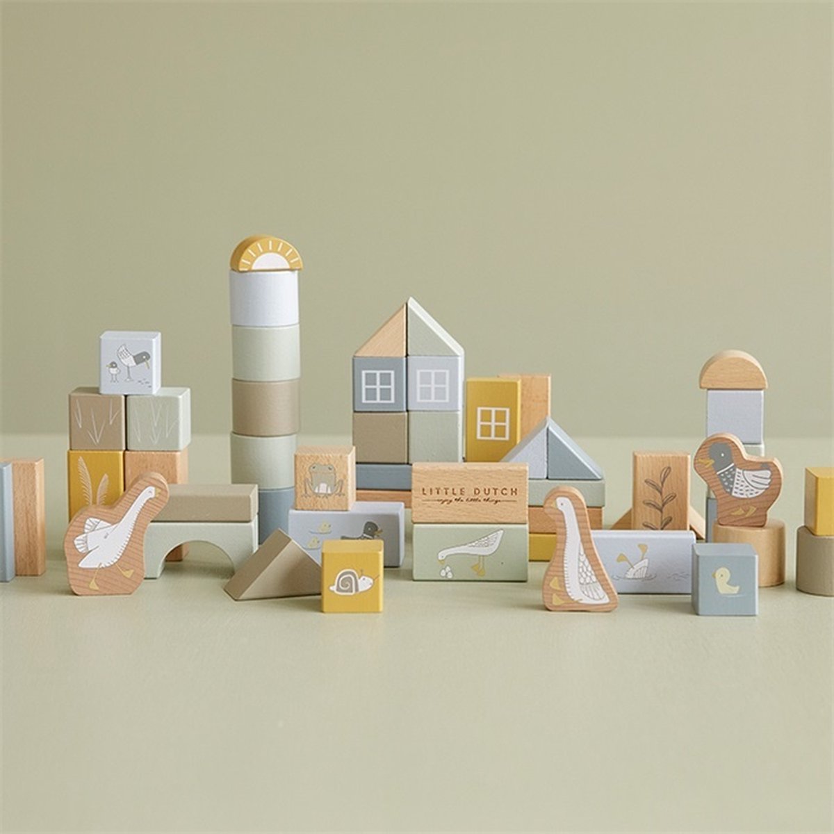 Little Dutch Bouwblokken Blue — afbeelding 15