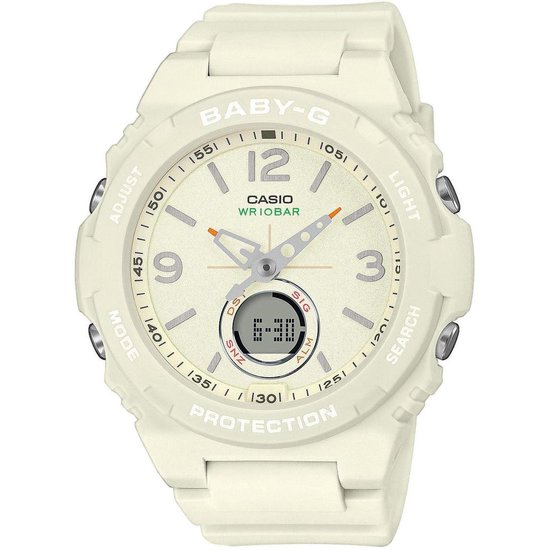 Casio Baby-G BGA-260-7AER Horloge - Kunststof - Off-White - Ø 42 mm