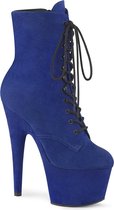 Pleaser Plateau Laarzen, Paaldans schoenen -45 Shoes- ADORE-1020FS Paaldans schoenen Blauw