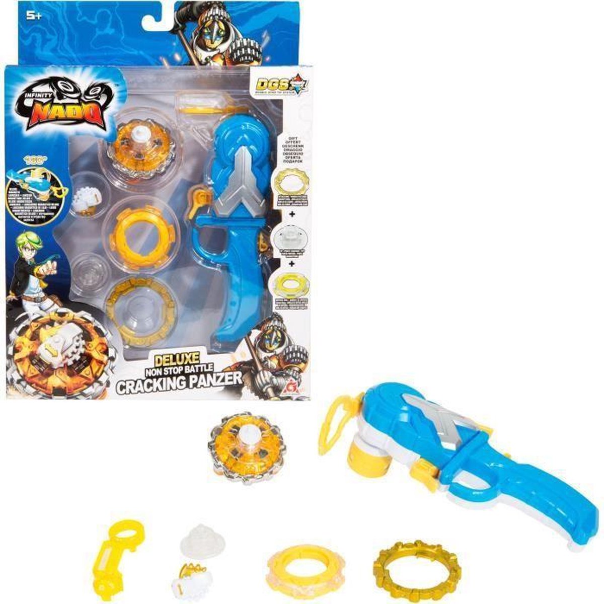 INFINITY NADO toupie métal Lumineuse + Lanceur épée Blazing War Bear 5+ | Toupie métal lumineuse avec lanceur épée. Thème Blazing War Bear rouge. Combat top pour enfants 5-10 ans. Cadeau INFINITY NADO toupie métal Lumineuse + Lanceur épée Blazing War Bear 5+ | Toupie métal lumineuse avec lanceur épée. Thème Blazing War Bear rouge. Combat top pour enfants 5-10 ans. Cadeau