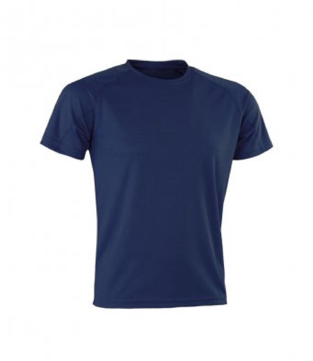 Spiro Heren Aircool T-Shirt (Marine)