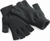 Beechfield 2-Pack Unisex Winterhandschoenen zonder vingers (
Charcoal) S/M