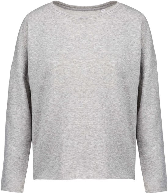 Kariban Dames/dames Oversized Sweatshirt (Lichtgrijs)