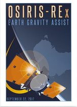 Earth Gravity Assist 2017 (Osiris-Rex), NASA Science - Foto op Posterpapier - 29.7 x 42 cm (A3)