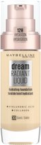 Maybelline New York - Dream Radiant Liquid - 30 Sand - Foundation Geschikt voor de Droge Huid met Hyaluronzuur - 30 ml