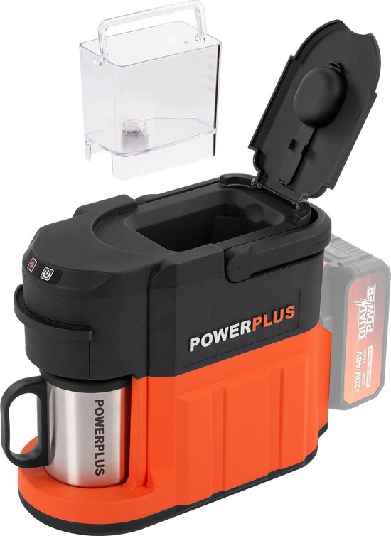 Machine à café à batterie Powerplus Dual Power POWDPG60810 – 40V – Sans  batterie ni... | bol.com