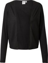 Ichi gebreid vest Zwart-M (L)