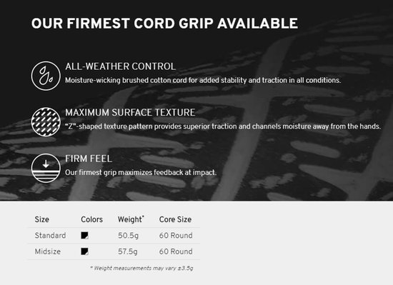 GolfPride Z-Grip MIDSIZE Grip - Zwart Wit van Merkloos — afbeelding 2