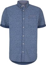 Tom Tailor Korte mouw Overhemd - 1025973 Marine (Maat: XL)