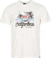 O'Neill T-Shirt CALIFORNIA BEACH - Egret - Xs