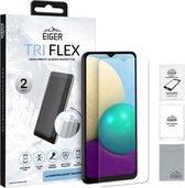 Eiger Samsung Galaxy A02s Display Folie Screen Protector [2-Pack]