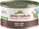 Almo Nature HFC Natural Natvoer voor Honden - 24 x 95 gram - Rund - 24 x 95 gram