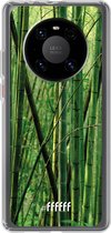 6F hoesje - geschikt voor Huawei P40 Pro -  Transparant TPU Case - Bamboo #ffffff