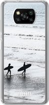 6F hoesje - geschikt voor Xiaomi Poco X3 Pro -  Transparant TPU Case - Surfing #ffffff