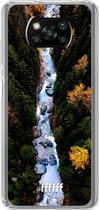 6F hoesje - geschikt voor Xiaomi Poco X3 Pro -  Transparant TPU Case - Forest River #ffffff