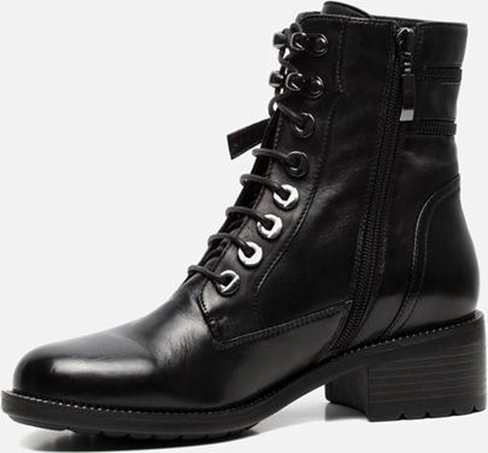 Linea Zeta Veterboots zwart - Vergelijk prijzen