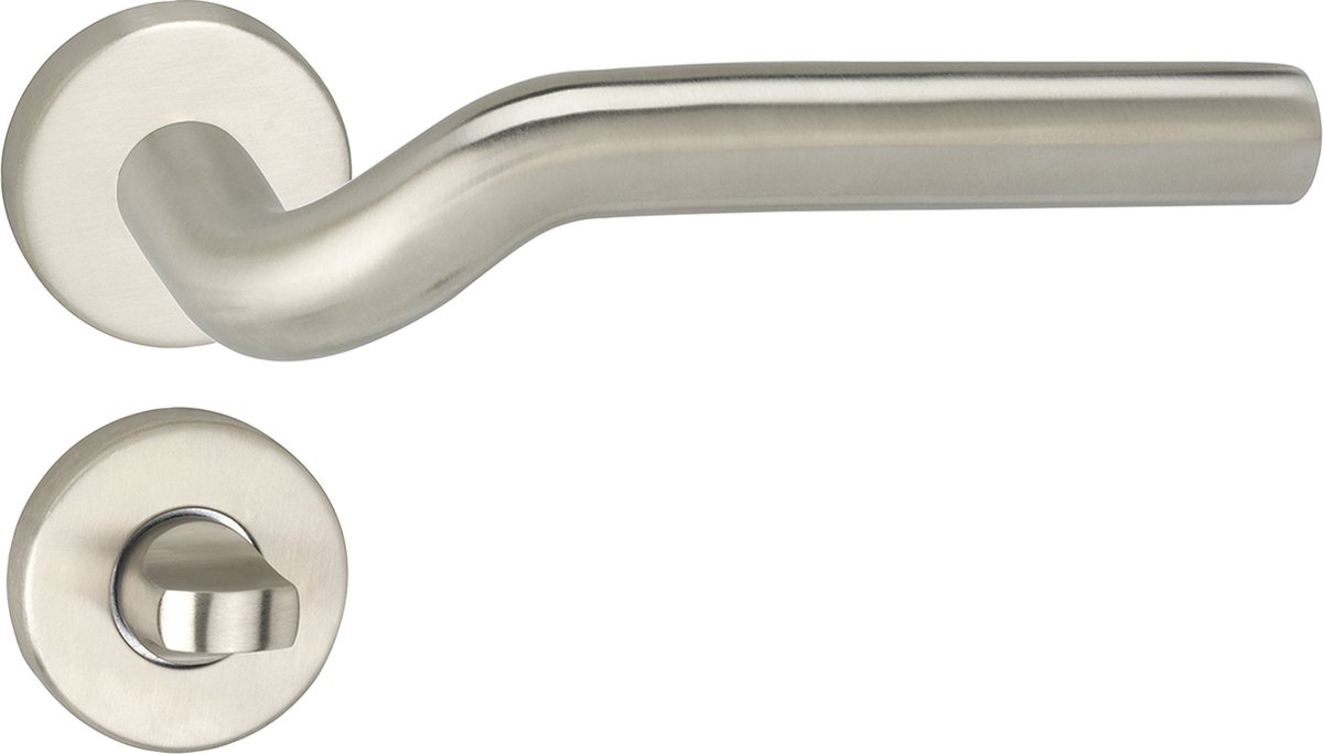 IMPRESSO NEWPORT KRUK MET 2X ROZET WC ROND VERDEKT RVS