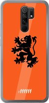 6F hoesje - geschikt voor Xiaomi Redmi 9 -  Transparant TPU Case - Nederlands Elftal #ffffff