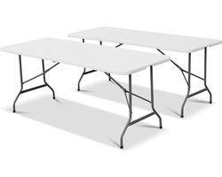 sweeek - 2x klaptafels, 180x70cm