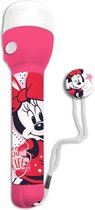 Disney Zaklamp Minnie Meisjes 11 X 21 Cm Roze/wit