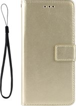 LG V60 ThinQ Hoesje - Mobigear - Wallet Serie - Kunstlederen Bookcase - Goud - Hoesje Geschikt Voor LG V60 ThinQ