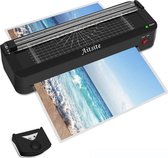 lamineerapparaat - Aitsite Laminator A4 4 in 1 Portable Lamineermachine met Snijder van het document en Corner Round, 16 Lamineerhoezen, Laminator A4 A5 A6 voor kantoor, thuis en op school