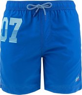 Superdry waterpolo rits zwemshort blauw - S