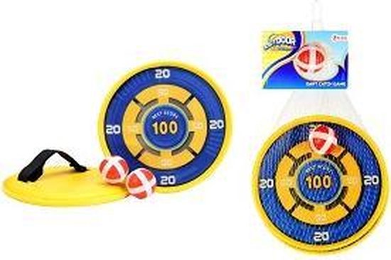 Afbeelding van het spel Toi-toys Klittenband Dartbord 4-delig