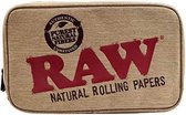 Rolling Papers X RAW Smell Resistant Smokers Pouch - L