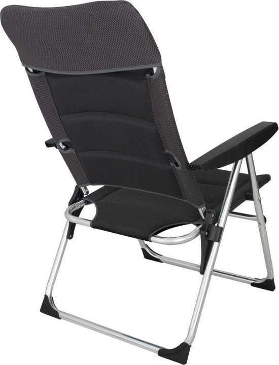 Eurotrail Campingstoel Canyon 48 X 42 X 103 Cm Polyester - Antraciet van Eurotrail — afbeelding 2