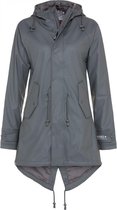 Grijze dames regenjas / parka HafenCity® van BMS XL