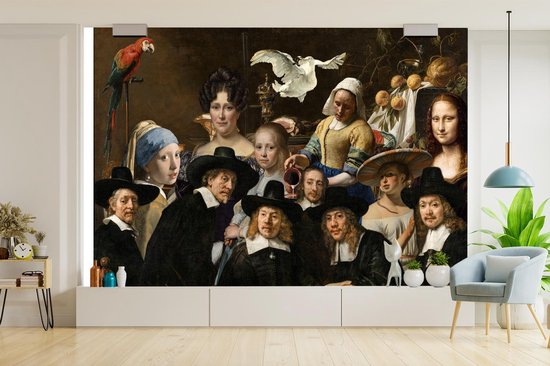 Papier peint - Papier peint photo Oude Meesters - Peintures - Collage - Largeur 360 cm x Hauteur 240 cm